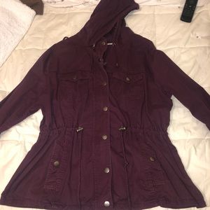 Purple Anorak Jacket 2XL